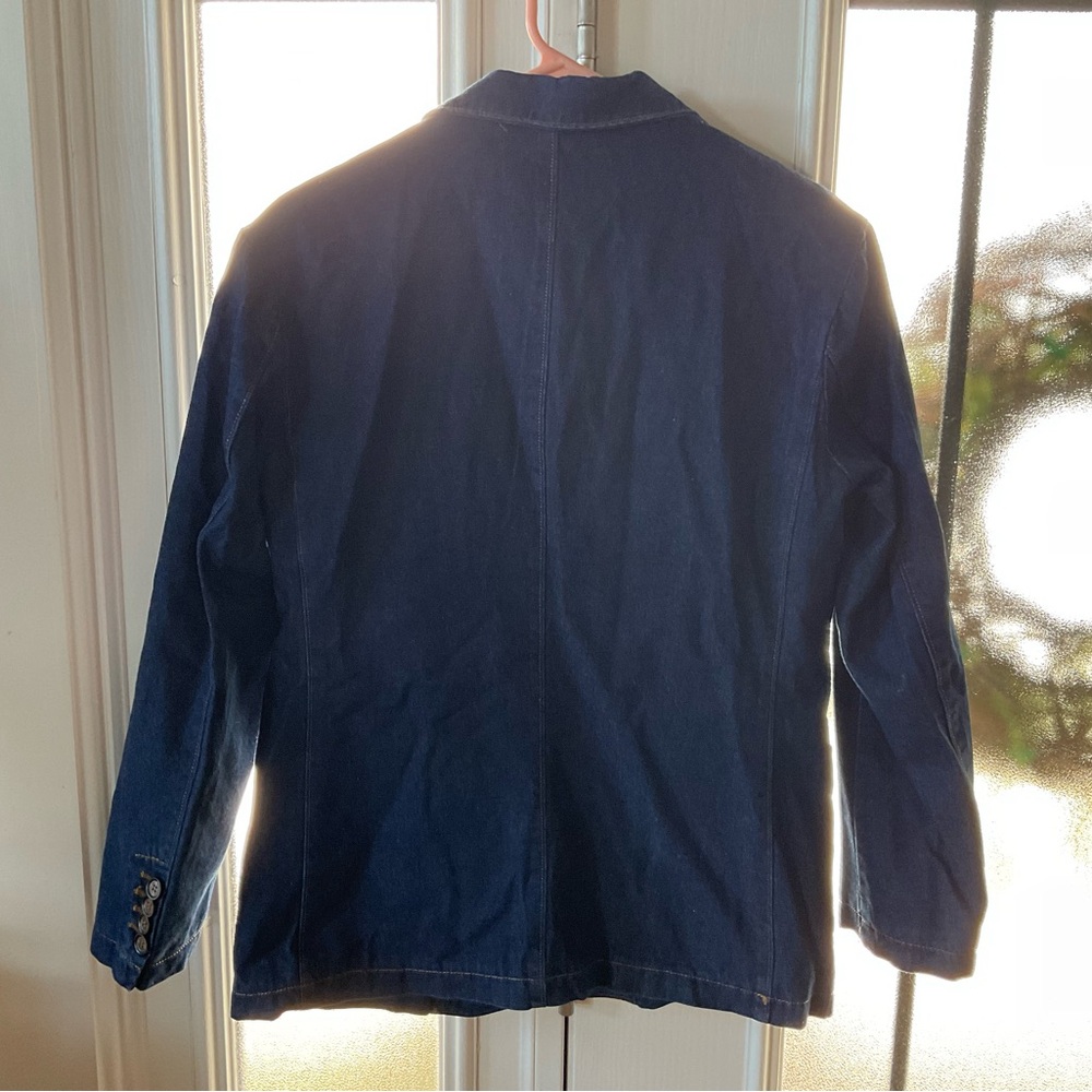 Denim Blazer, Size M - Picture 7 of 7